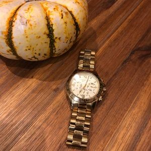 Michael Kors Champagne Gold Watch Crystals